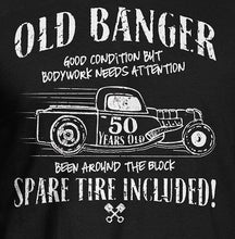 50th Birthday Shirt 1973 Old banger Funny t-shirt for Dad - Funny Car guy t-shirt- Mechanic shirt for grandfather grandpa dad father OLDB-50