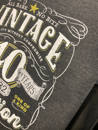 50th in 2023 Birthday Gift For Men and Women - Vintage 1973 Aged To Perfection® Mostly Original Parts Courage T-shirt Gift idea VIN-50-1973