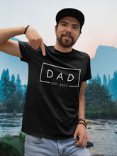 Dad Est 2022 T-Shirt, Dad Est 2023 Shirt, T-Shirts For New Father, DADA Fathers Day Gifts, Birthday Gifts For Daddy, Cute Bday Tee DE-2022