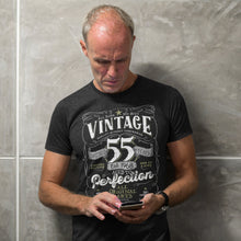 55th in 2023 Birthday Gift For Men and Women - Vintage 1968 Aged To Perfection® Mostly Original Parts Courage T-shirt Gift idea VIN-55-1968