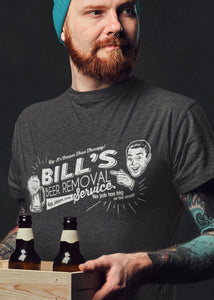 Bills Beer Removal Service Shirt, Personalized Birthday Gift, Custom Father's Day, Custom Name, Dad Beer Gift, Gift For Dad, T-shirt MLG1316