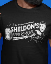 Sheldon's Beer Removal Service Shirt, Personalized Birthday Gift, Custom Father's Day, Custom Name, Dad Beer Gift, For Dad, T-shirt 1316