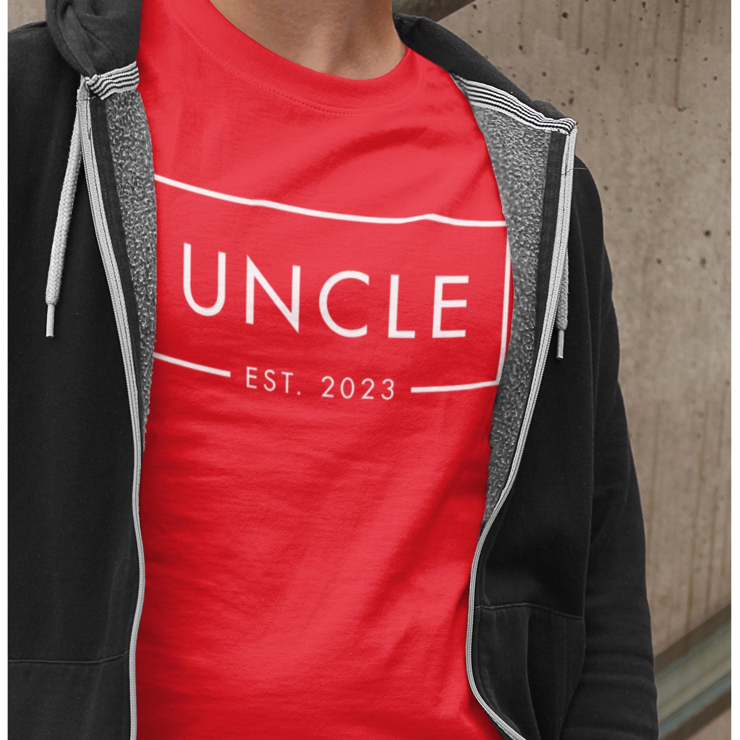 Custom Uncle Est 2024 T-Shirt, ANY YEAR Uncle Est 2023 Shirt, Shirt For New Uncle, Birthday Gifts, Custom Family Shirts, New Uncle Tee 2024