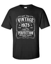 43rd in 2018 Birthday Gift For Men and Women - Vintage 1975 Aged To Perfection Mostly Original Parts T-shirt Gift idea. More colors N-1975