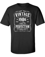 36th Birthday Gift For Men and Women - Vintage 1986 Aged To Perfection Mostly Original Parts T-shirt Gift idea. More colors available N-1986